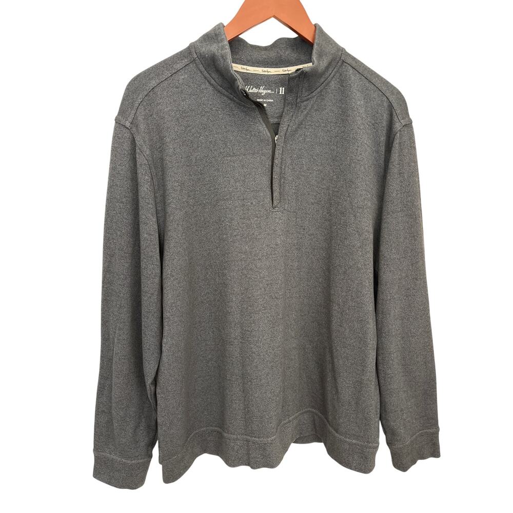 Walter Hagen Perfect 11 Golf Pullover Sweater 1/4 Zip Midweight Men’s M